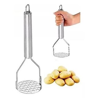 Amassador de Batata Legumes Cozinha Espremedor Manual Multiuso Aço Inoxidável