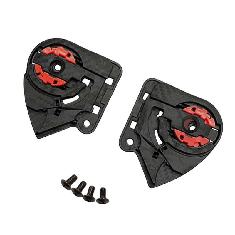 Nevʚ ɞ Par Base Montagem Capacete Moto Para Reparo E Manutenção Lateral FF801 FF397