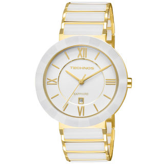 Relógio Technos Cerâmica Feminino Dourado - 2015BV/4B