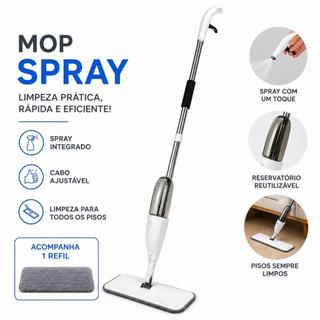 Mop Spray Com Reservatório Esfregão Vassoura Mágica