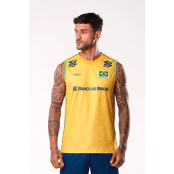 Regata Jogo 1 2026 Vôlei Oficial Brasil Masculina Volt