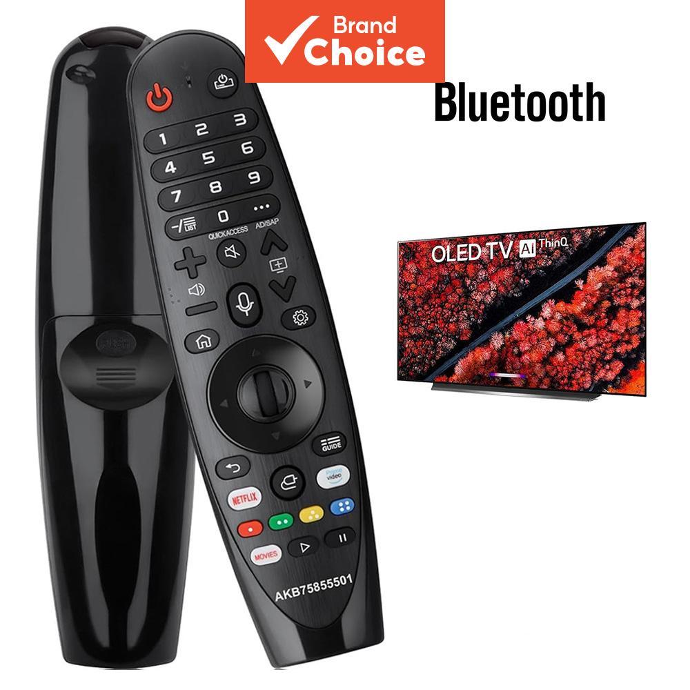 Controle Remoto Mágico de TV Bluetooth TOILEUM com Reconhecimento de Gestos e Voz AN-MR20GA AKB75855501 para LG Smart TV