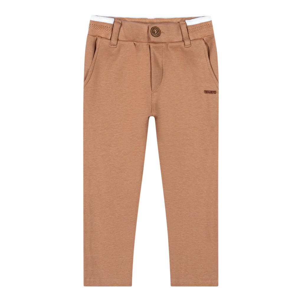 Calça Infantil Menino Cós Retilínea Colorittá Marrom