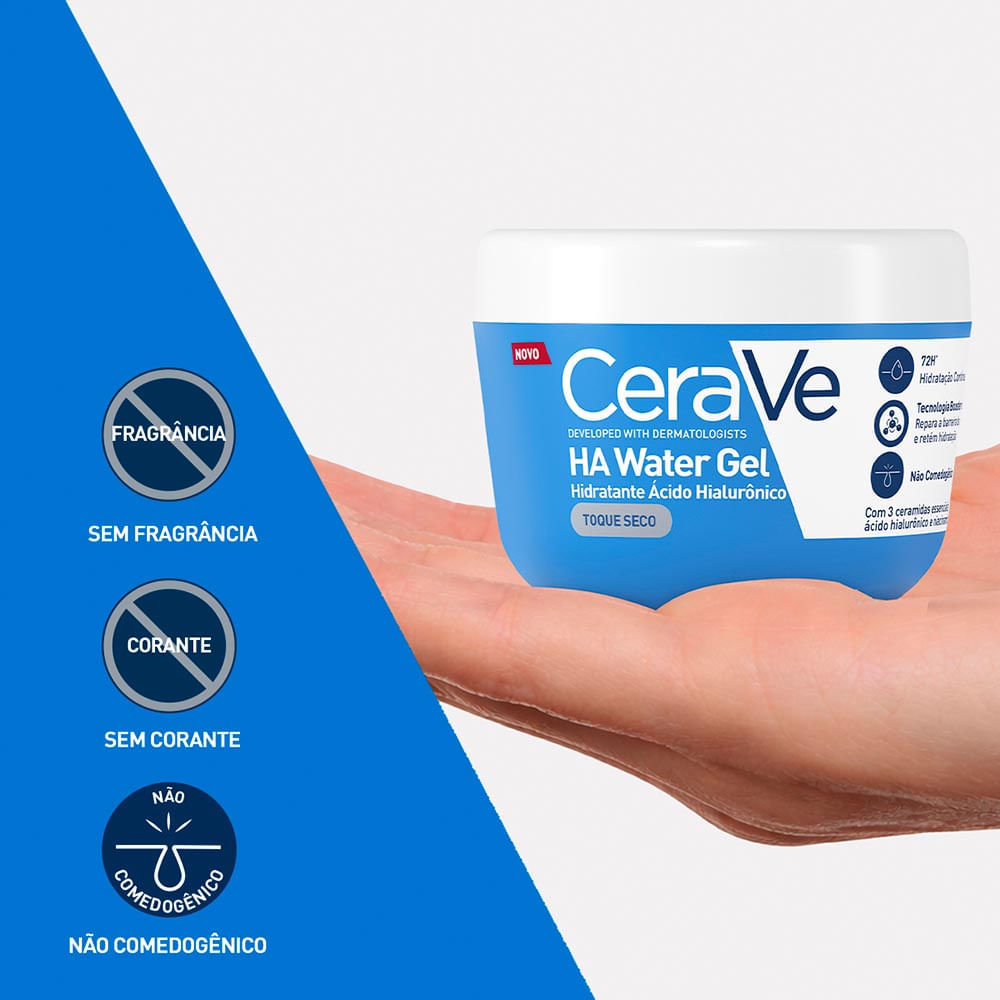 CeraVe HA Water Gel Toque Seco 85g · foto 2