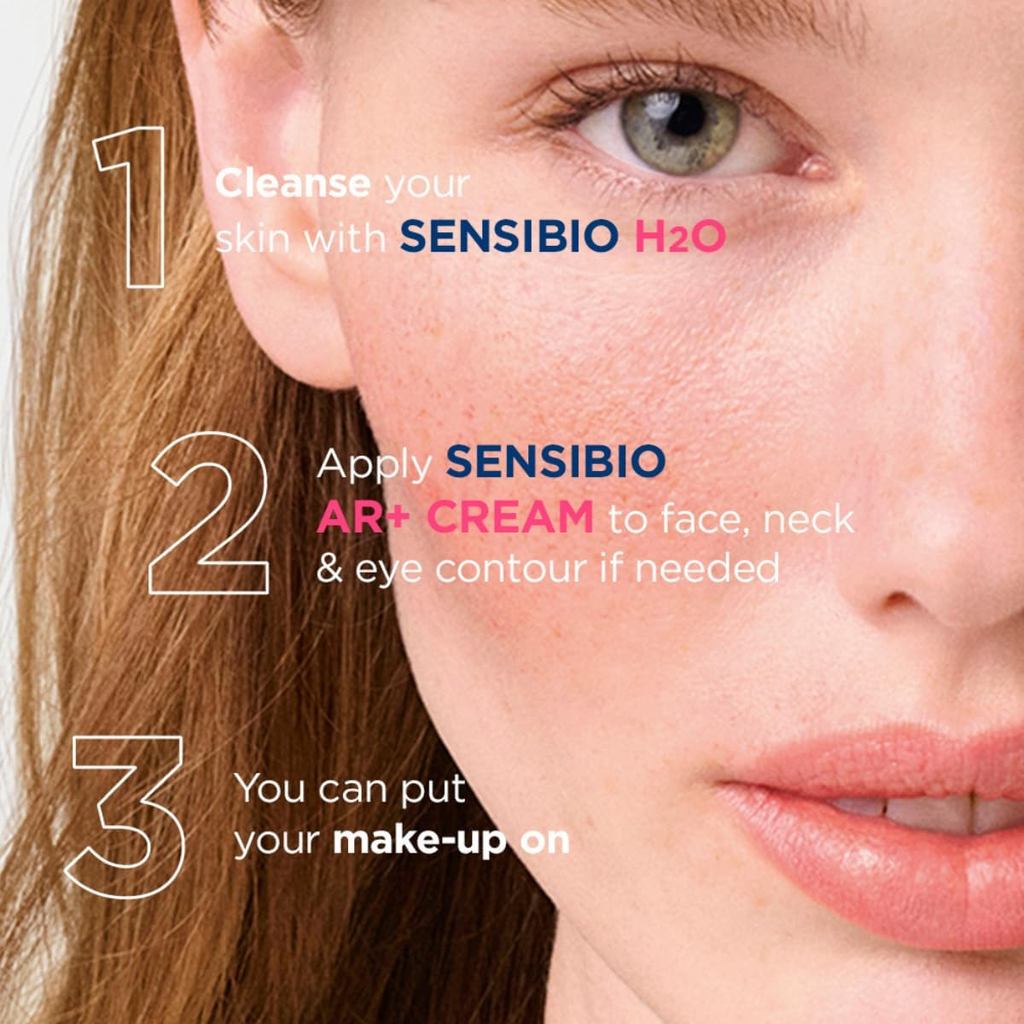 BIODERMA Creme Facial Ultra Calmante Anti-Vermelhidão Sensibio AR + 40ml Para Pele Sensível Hidratante Reativo — imagem 2 de 2