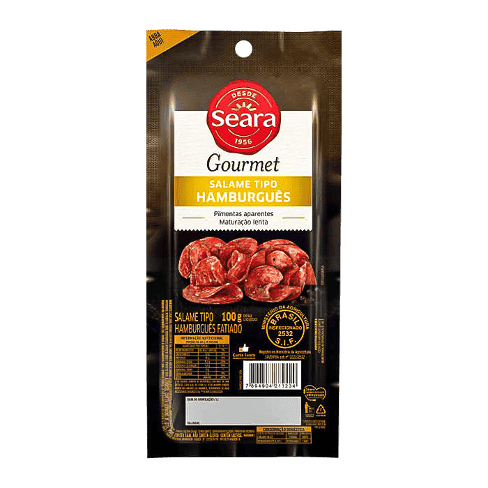 Seara Gourmet Salame hamburguês 100g