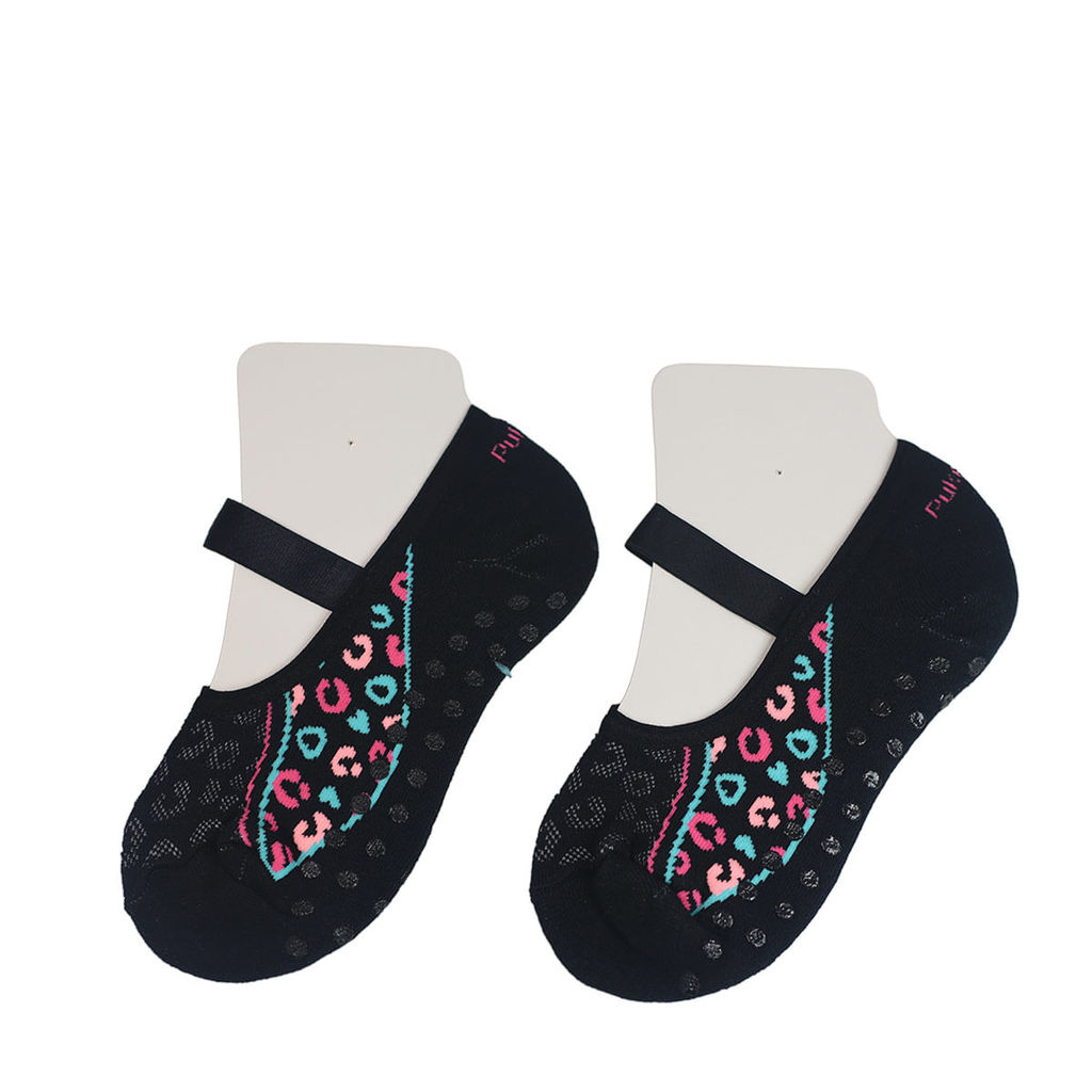 Meia Puket Sapatilha Antiderrapante Black