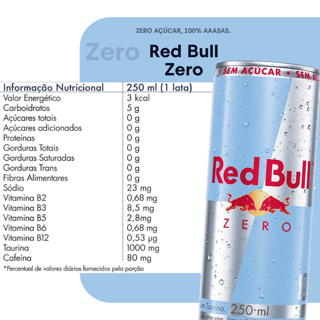 Red Bull Zero Energético Lata · foto 2