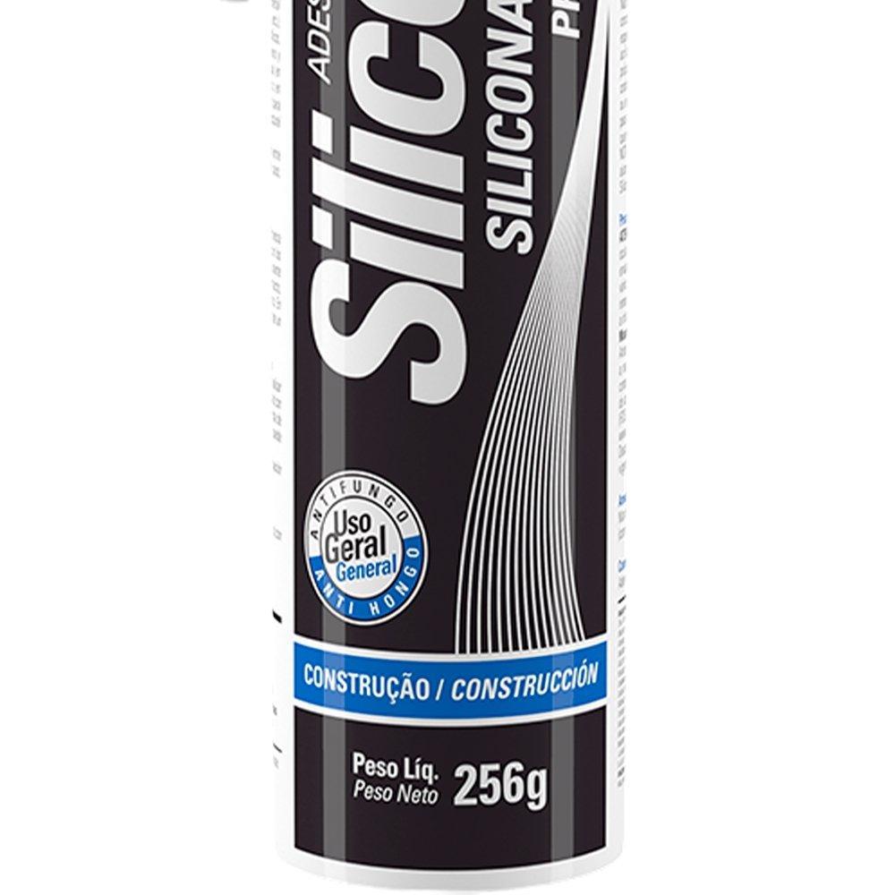 Silicone Acético Tekbond Preto 256g · foto 2