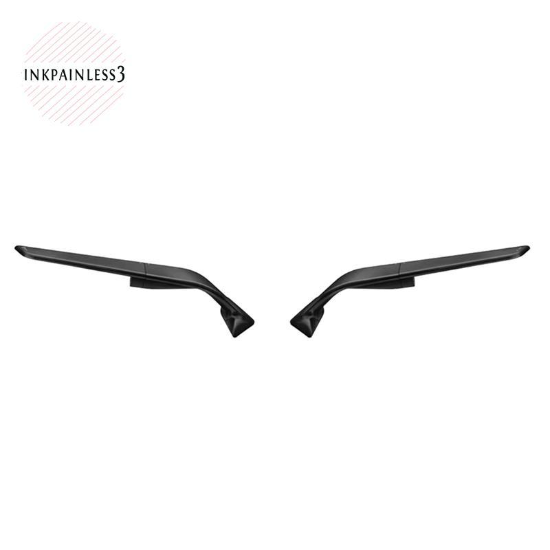 Para PANIGALE V2 V4 Motocicleta Stealth Winglets Espelho Retrovisor Lateral Ajustável Asa De Vento Girar