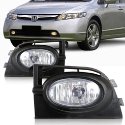 Par Farol Milha Civic 2007 2008