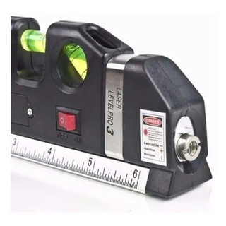 Trena Laser Luatek LV-03 Profissional 10m 3 Linhas Precisão 0.1mm