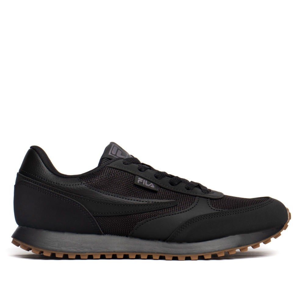 Tênis Masculino Fila Renno Classic Preto/Marrom