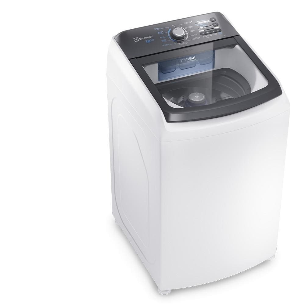 Lavadora de Roupas Electrolux Efficient LEE15 14,5kg com Cesto Inox, Filtro de Fiapos e Tecnologia JetClean