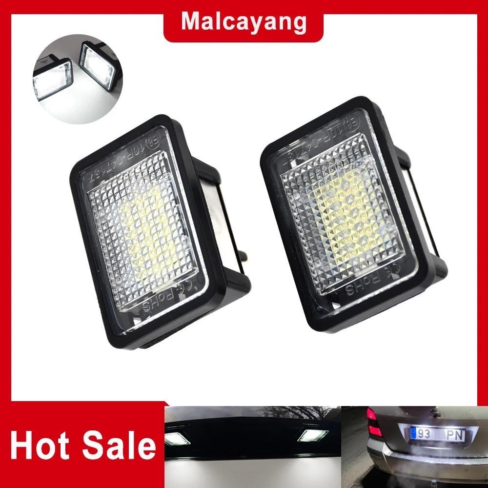 Número Do Carro LED Luz Da Placa De Licença Tronco Lâmpada 6000K Super Brilhante Para Mercedes BENZ GLK X204 2007 2008 2
