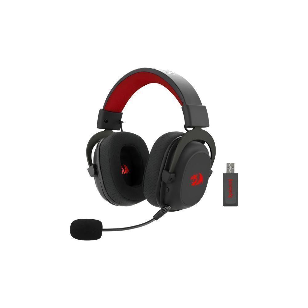 Headset Gamer Redragon  Zeus Rgb Wireless 7.1 53mm
