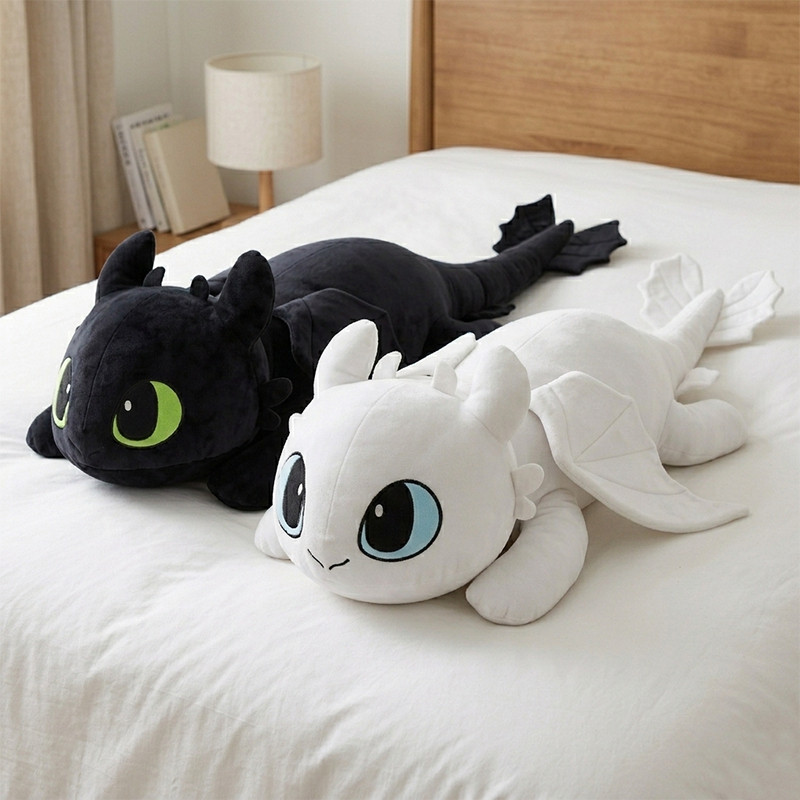 Xuxão Dragon Banguela Travesseiro 100 Cm Grande Filme De Brinquedo De Pelúcia Como Treinar Seu Dragão Infantil Fofo Giga