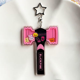 Chaveiro de acrílico de ídolo do Kpop, um presente adequado para fãs do BLINK.