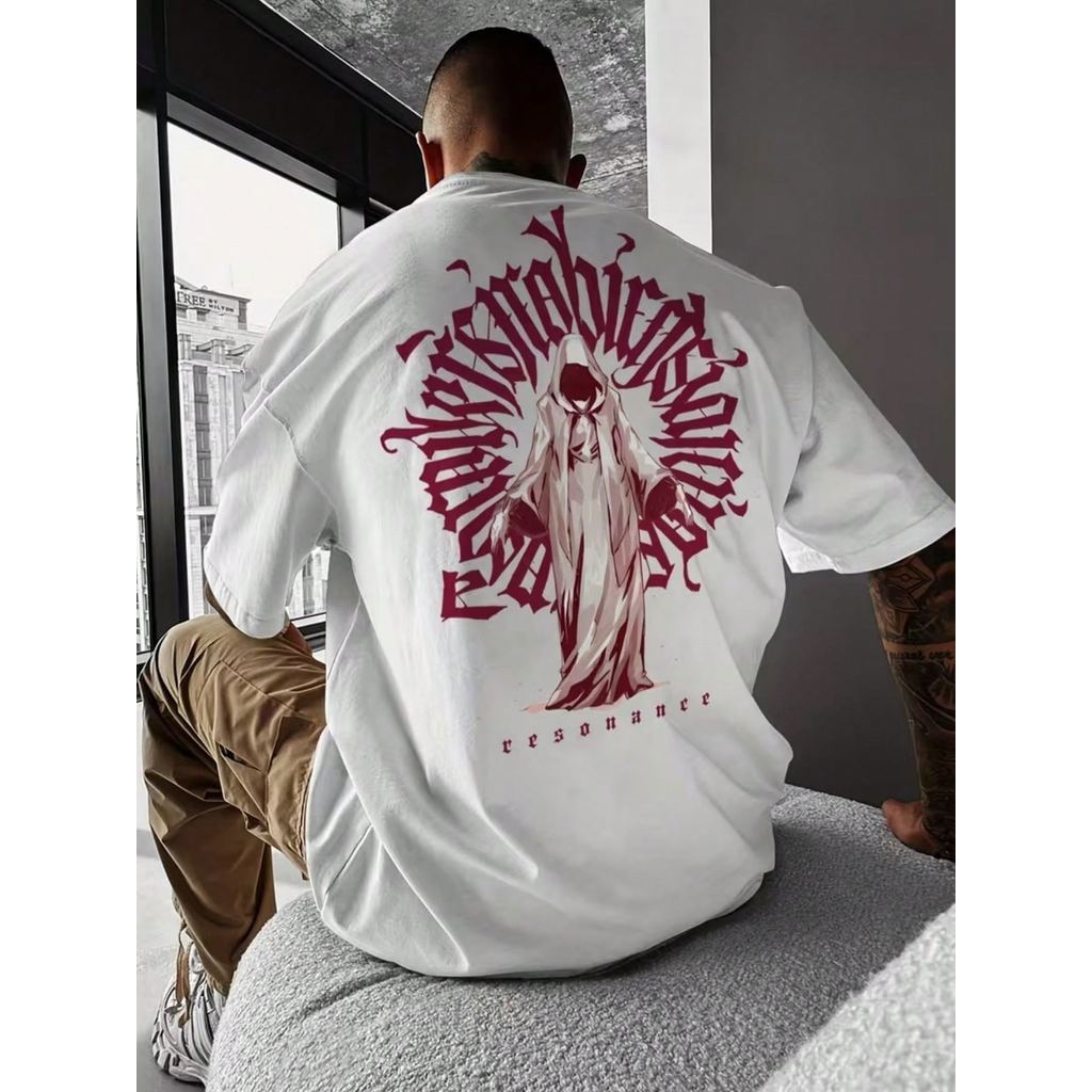 Camiseta Masculina Streetwear Oversized Estilo Urbano Premium