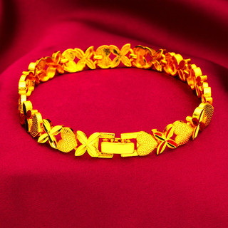 Moda jóias senhoras grande amor pulseira pulseira feminina quatro folhas amor pulseira tamanho grande