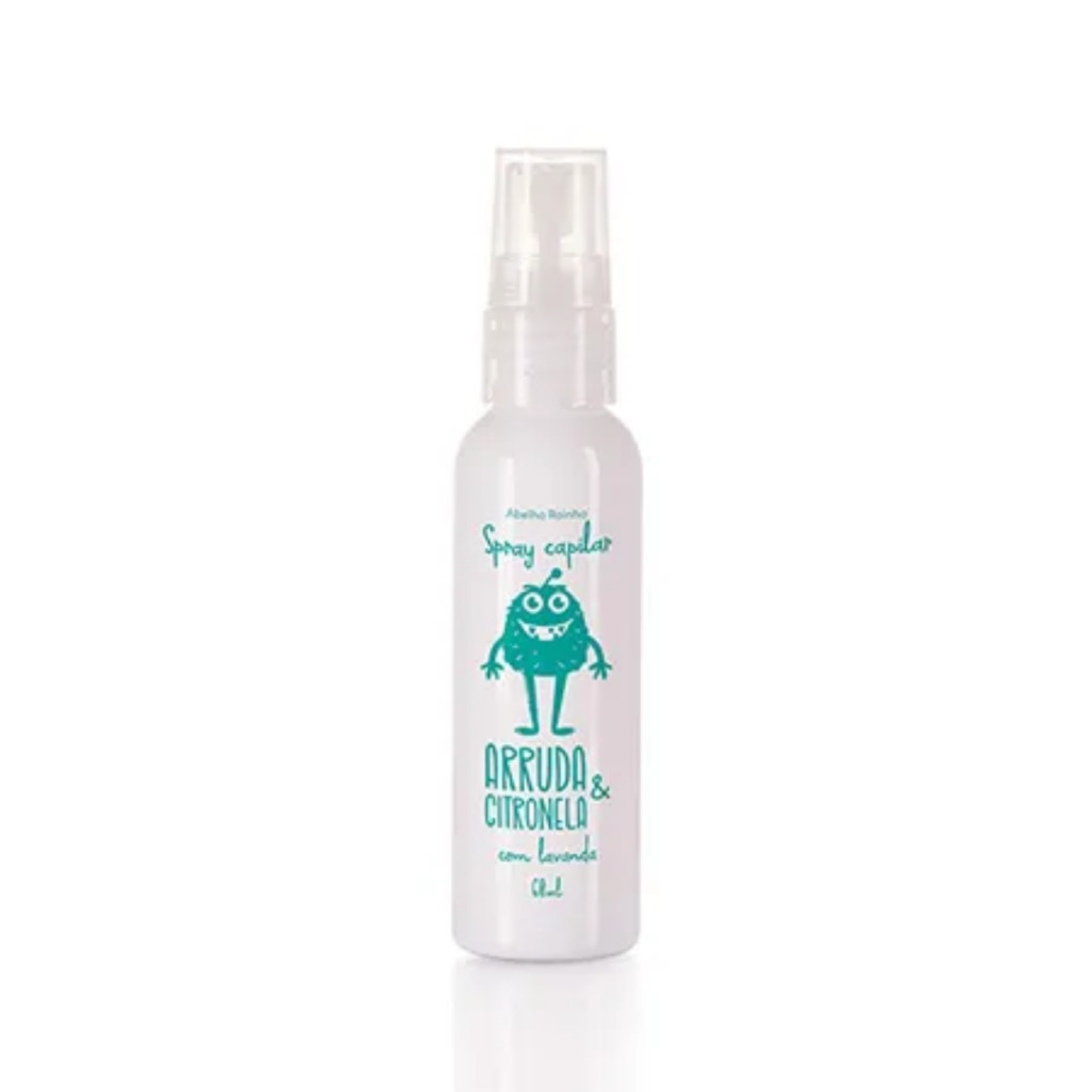 Spray Capilar Prevenção De Piolhos Arruda E Citronela 60ml