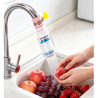 Filtro Purificador para Torneira de Cozinha, Bico Regulável com Filtro Removível para Água