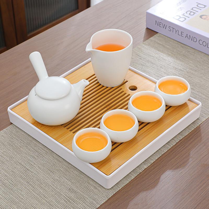 Todas as estações Hotel mesmo estilo conjunto de chá pequeno conjunto estilo japonês forno fixo alça lateral pote simple