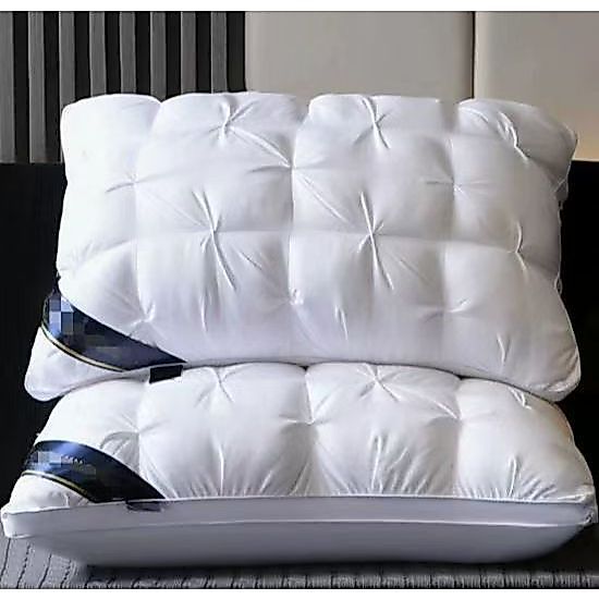 【ALVOO】Travesseiro Hotel Luxo Premium Branco Extra Confortável Macio Alto Conforto Cama Fibras Siliconadas