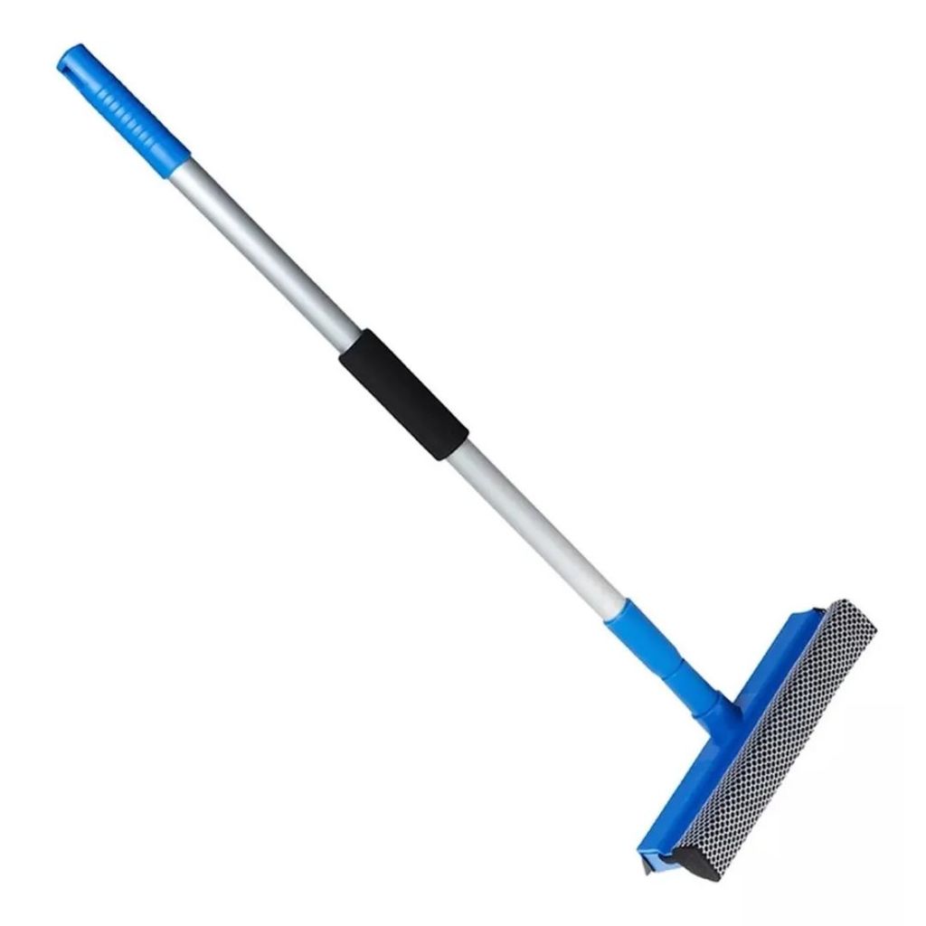 Limpa Vidros Mop Clean Tech com Cabo Extensível 96 cm – Cores Sortidas