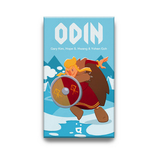 < Odin > Jogo de cartas - Um jogo de estratégia temática Viking adequado para toda A família, integrante de cartas manua