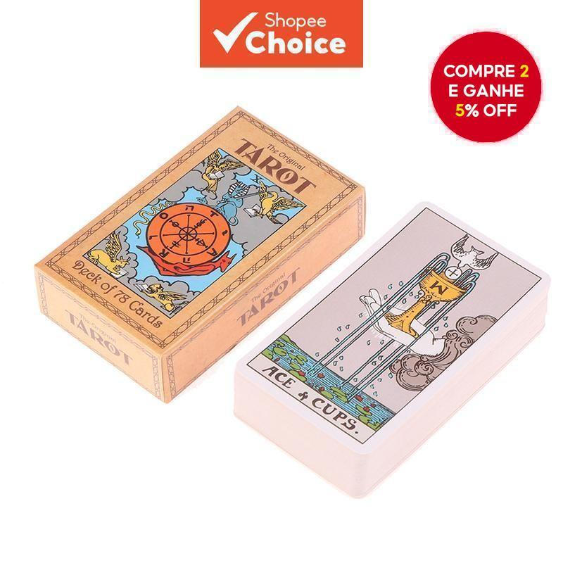 Versão em inglês: baralho de cartas Oracle, instrumento misterioso para adivinhação, profecia, cartas de Tarot, jogo de 