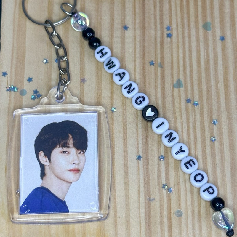 Chaveiro Hwang Inyeop com Foto Frente e Verso 3x4