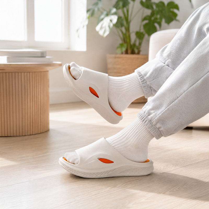 Calçado Esportivo Papete Slide Chinelo Recovery Corrida Academia Ciclismo Amortecido
