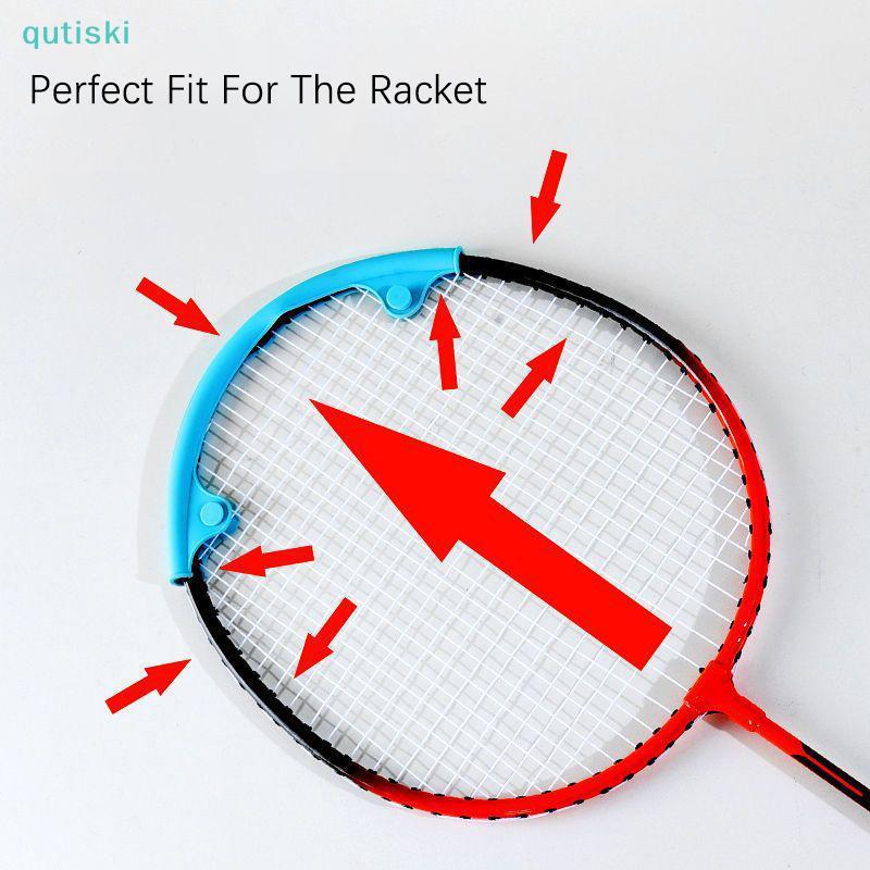 Protetor De Cabeça De Raet Para Raquete De Badminton , Estrutura De Fio , Manga Protetora , Design Fácil De Usar , Ferra