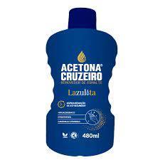 Acetona Cruzeiro 480ml A MELHOR ACETONA