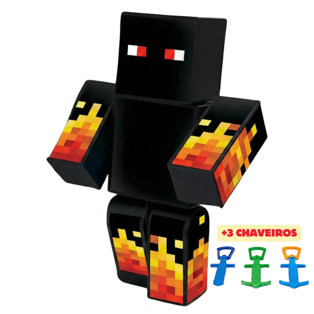 Boneco Athos 25cm Articulado Gamer Youtuber Algazarra Colecionável