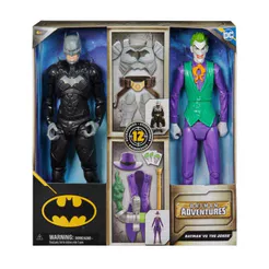 Conjunto de Figuras Articuladas - Batman vs Coringa - Batman Adventures - DC Comics - Sunny