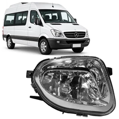 Farol Milha Neblina Parachoque Dianteiro Mercedes Sprinter 2012 2013 2014 2015 2016 2017 Direito