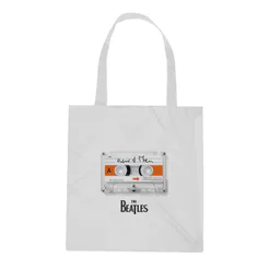 Bolsa Ecobag The Beatles - Cassette Tote - Branca