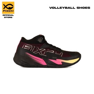 FIXCH-Tênis De Vôlei Cruiser Mid Cut-Preto/Magenta/Prata