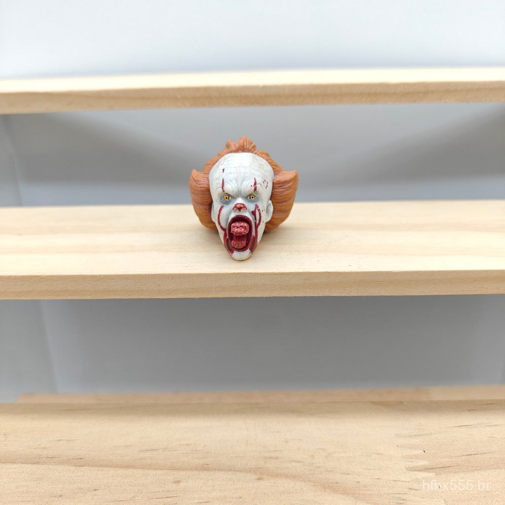 Boneco de palhaço R267, figura de ação de 1cm, boneco solto.