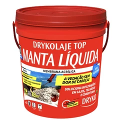 Manta líquida impermeabilizante para lajes 18kg - DRYKOLAJE TOP - Dryko