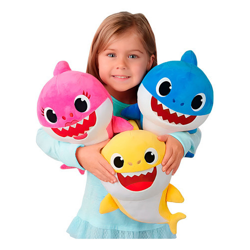 Pelúcias Baby Shark Coleção Tubarão Bebê Brinquedo Presente dia das Crianças em Oferta na Shopee