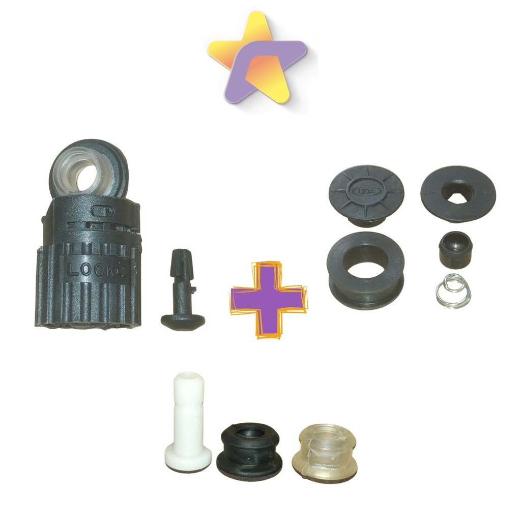 Kit Reparo Bucha e Terminal Cabo Marcha Cambio Corsa Celta