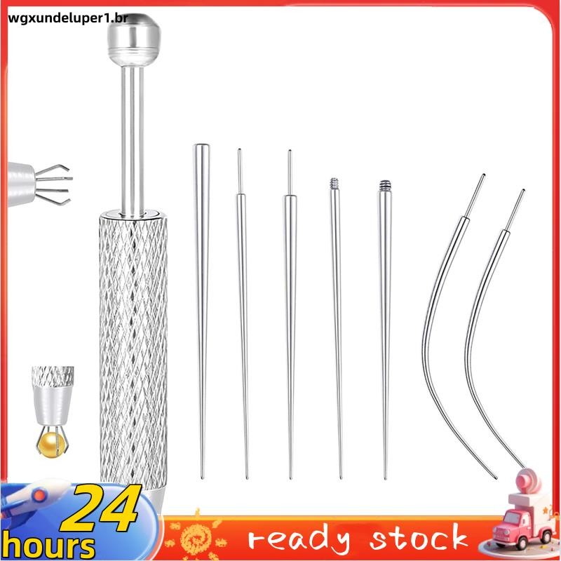 Ferramenta Aplicadora De Brincos Com Parte Traseira Plana-Prendedor De Bola Cônica De Piercing Para Troca De Joias , Kit em Oferta na Shopee