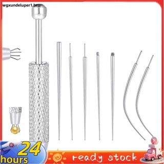 Ferramenta Aplicadora De Brincos Com Parte Traseira Plana-Prendedor De Bola Cônica De Piercing Para Troca De Joias , Kit em Oferta na Shopee