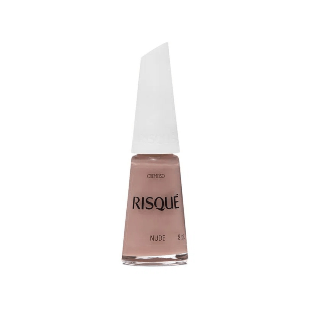 Esmalte Risqué Cremoso Cor Nude em Oferta na Shopee