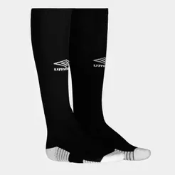 Meião Umbro Team Juvenil Preto e Branco