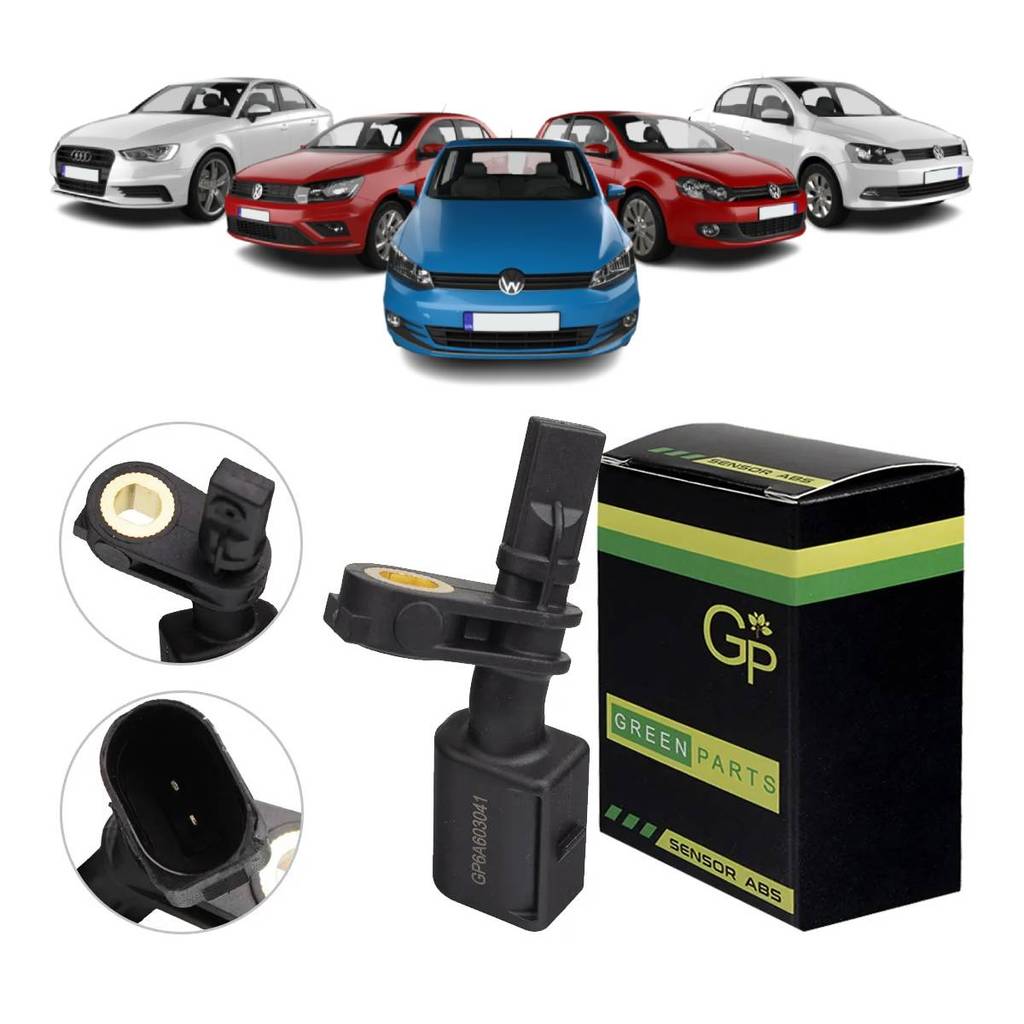 Sensor Abs Dianteiro Direito Volkswagen Gol/ Voyage/ Saveiro/ Fox/ Spacefox/ Polo/ Golf/ Passat/ Up/ Audi A1 A3 TT em Oferta na Shopee