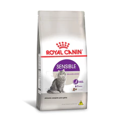 Ração Seca Sensible para Gatos Adultos 4 Kg Royal Canin
